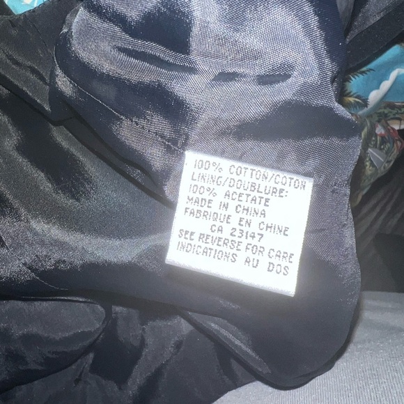 Talbots Black Embroidered Vest Pit to pit is 24” - Picture 5 of 6